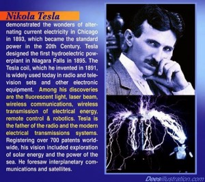 Nikola Tesla - UFOs - Flying saucers
