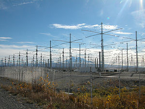 English: HAARP antenna array