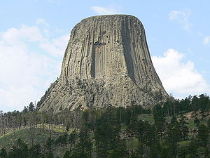 Devil's Tower Wyoming as in close encounters o...