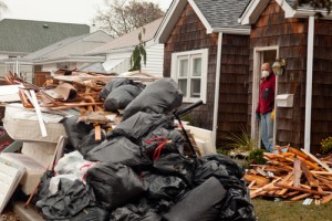 Nassau County, NY, November 7, 2012-- Hurricane Sandy created widespread flooding, power outages and devastation on Long Island, New York. Andrea Booher/FEMA