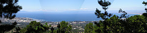 Monterey, California and Monterey Bay from Jac...