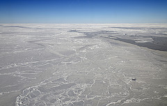 NASA's DC-8 Flying Over the Weddell Sea