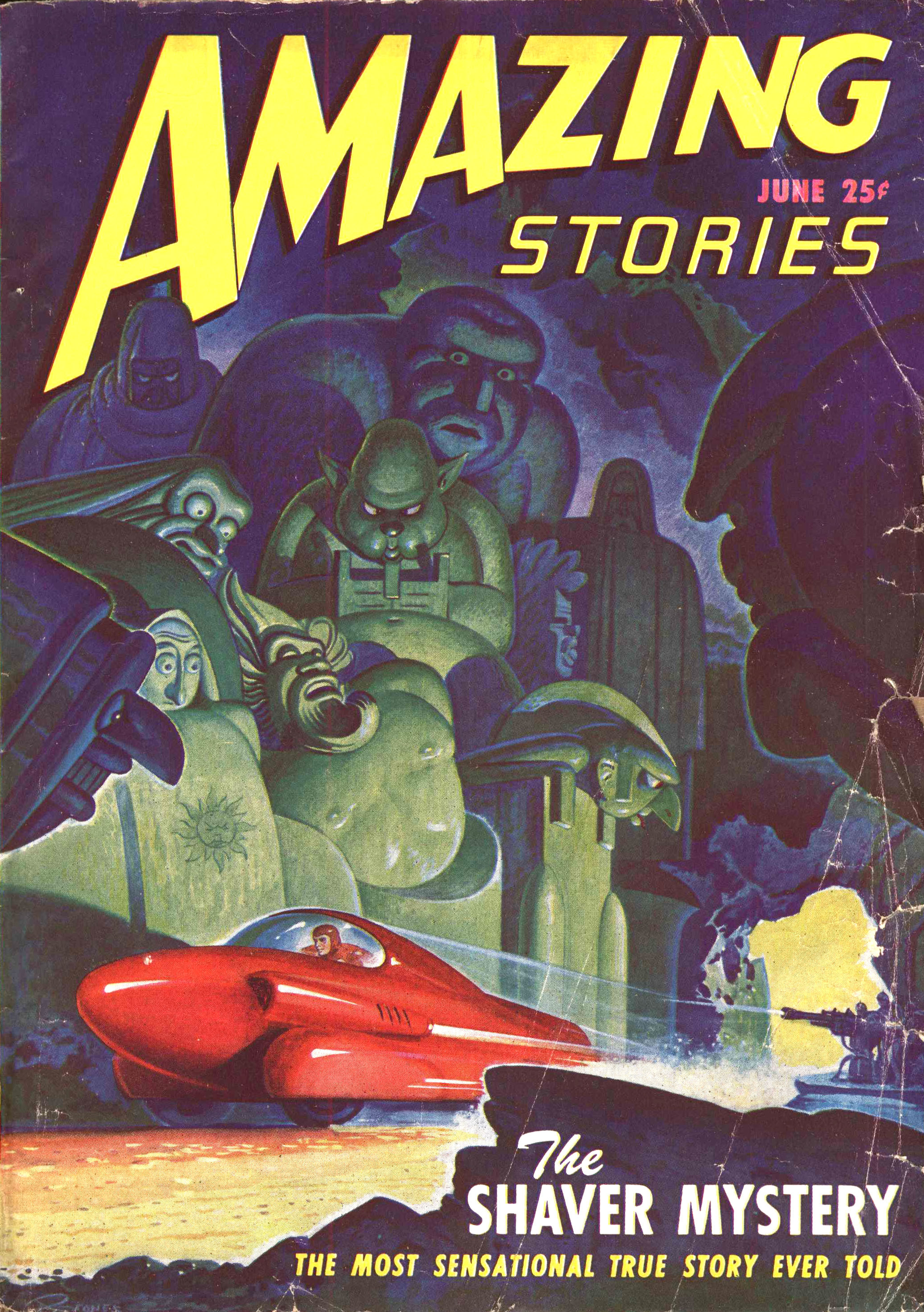 The June 1947 issue of Amazing Stories featuri...