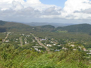 View of Cooktown from Grassy Hill. Photo taken...