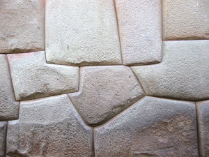 Walls built by Inca in Cuzco/Peru