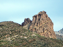 Miner's Needle from Bluff Spring Trail - Super...